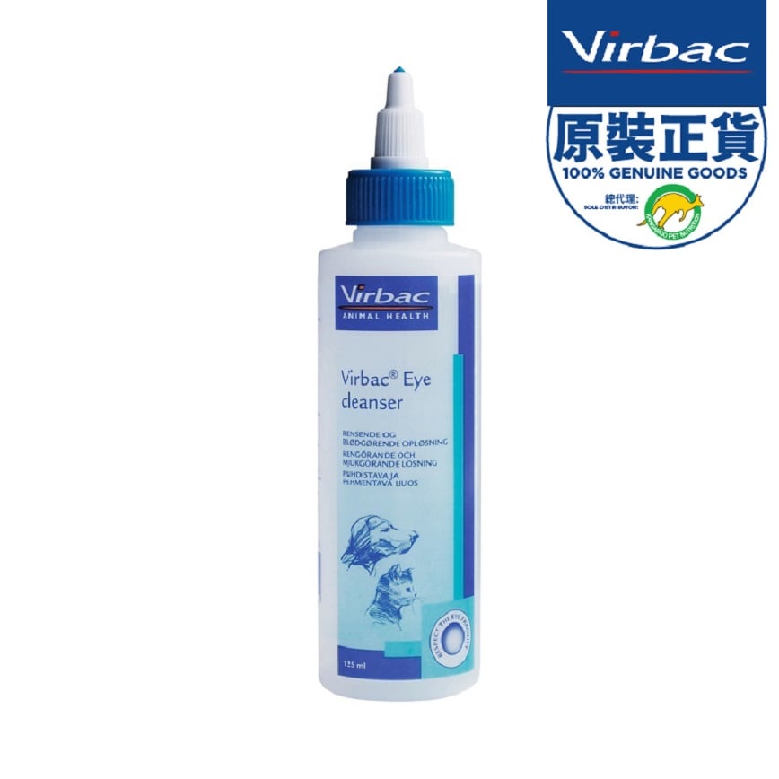 Virbac法國維克 維克眼部清潔液 125ml (V50) （新舊包裝隨機發貨）