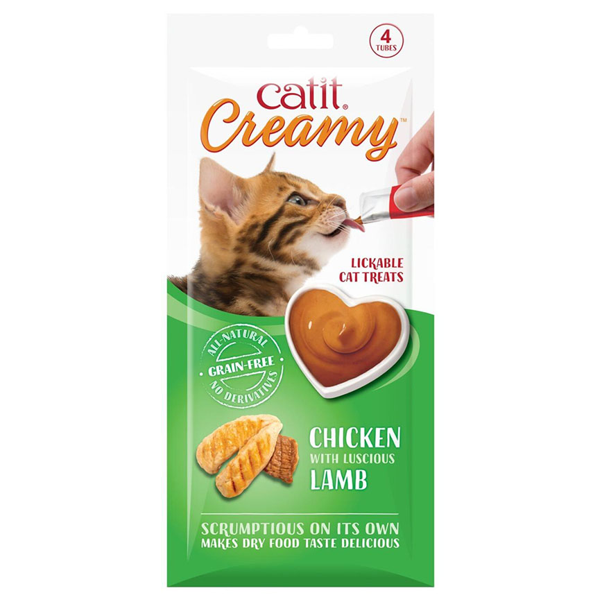 Catit Creamy 營養肉泥 羊肉烤雞味 40g (CT44452) (賞味期限2025.08.26)