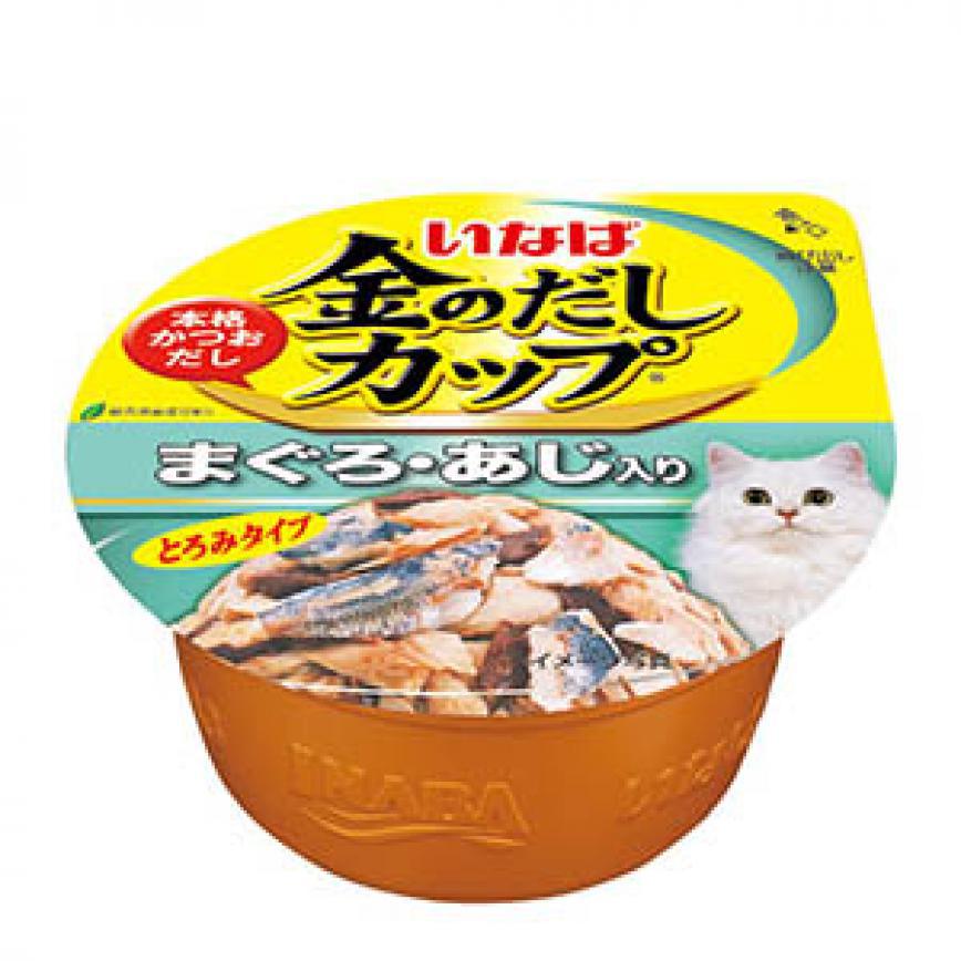 CIAO 貓罐頭 日本金湯鰹味杯 金槍魚．竹筴魚味 70g