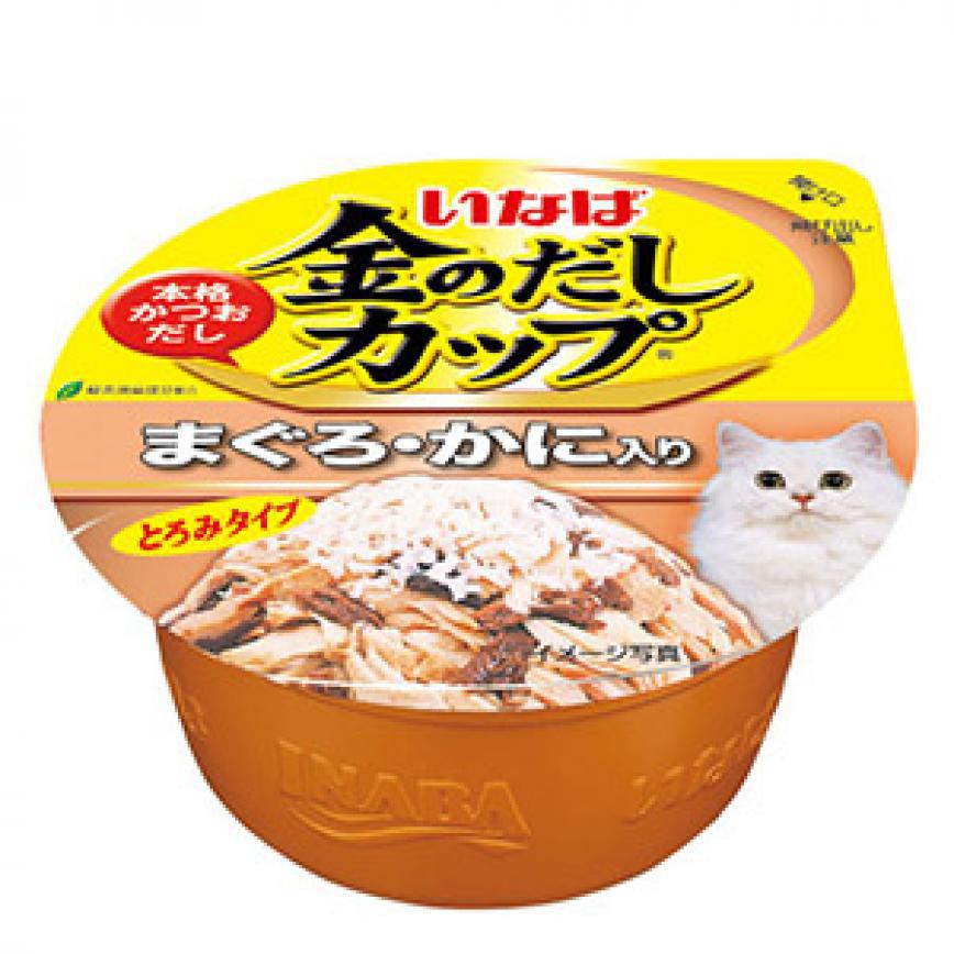 CIAO 貓罐頭 日本金湯鰹味杯 金槍魚．蟹味 70g