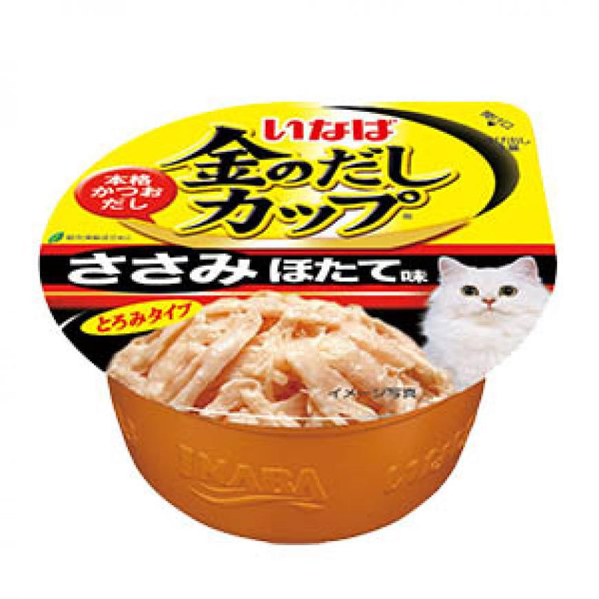 CIAO 貓罐頭 日本金湯鰹味杯 雞肉．干貝味 70g