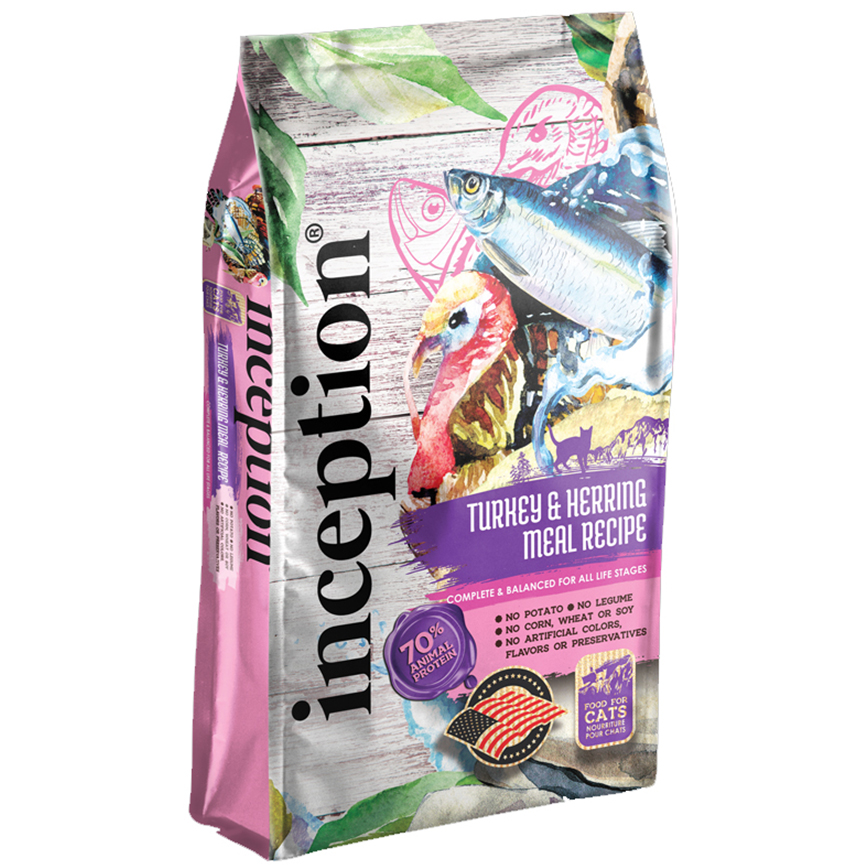 Inception優純 天然貓糧 火雞鯡魚配方 4LB (INC-TH1)