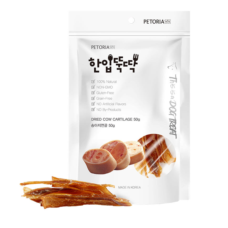 Petoria 風乾純正牛軟骨 50g (PTA-2329) (TBS)