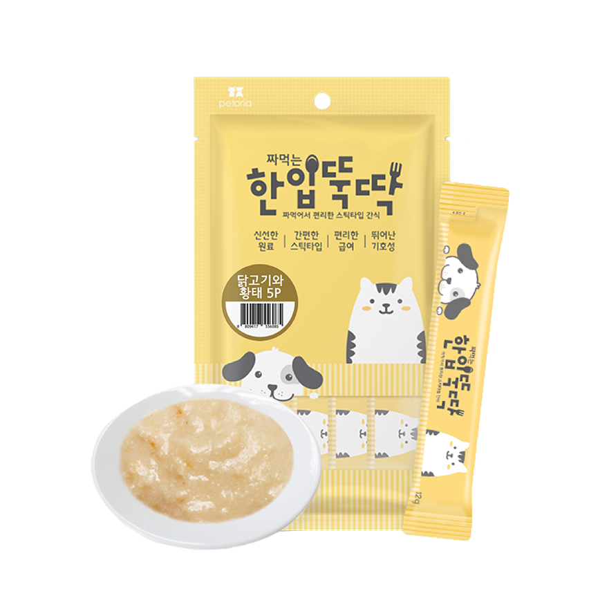 Petoria 唧唧樂 雞肉黃鱈魚 60g