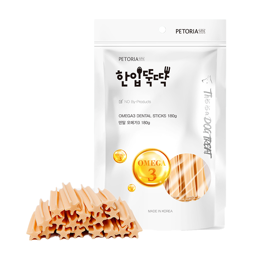 Petoria Omega-3 補充潔齒棒 180g