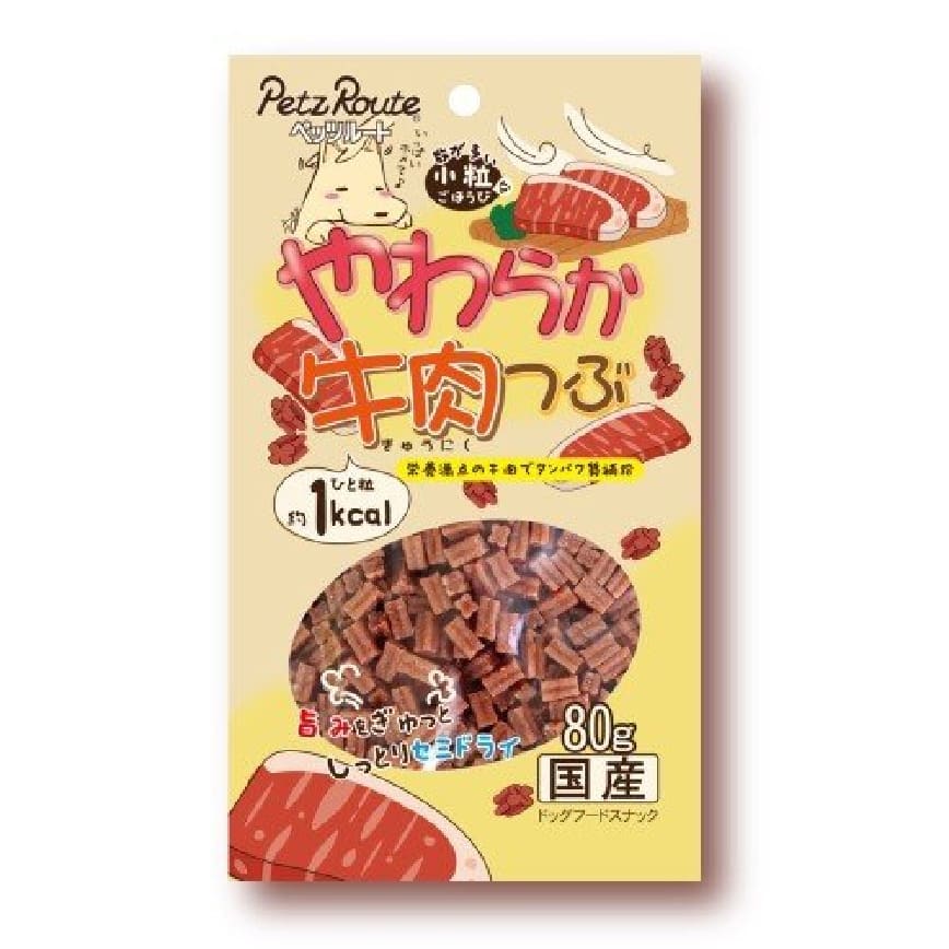 日本Petz Route 狗狗滋補零食 牛肉 80g