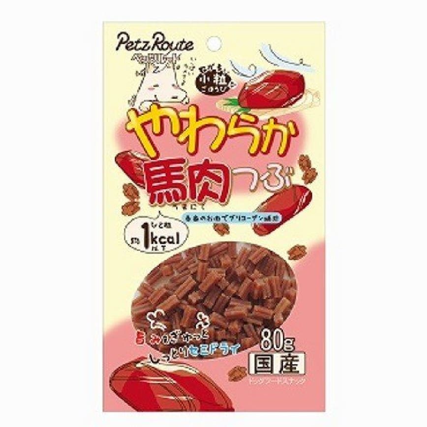 日本Petz Route 狗狗滋補零食 馬肉 80g