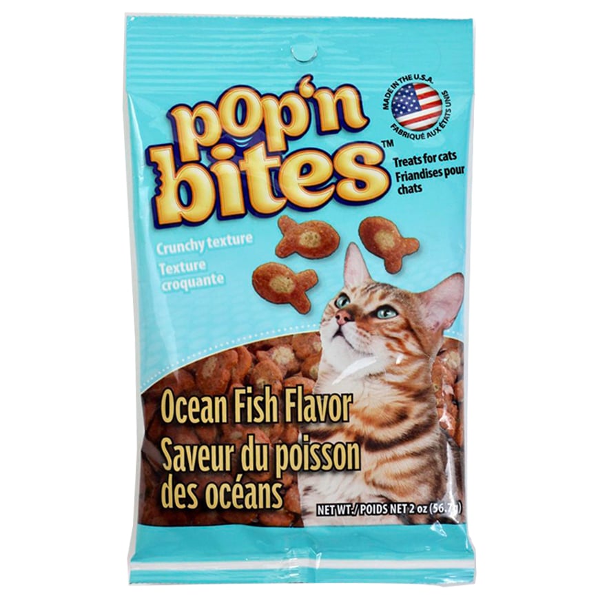 Pop'n Bites 貓零食 海魚味 99g 3.5oz (1116-1) (停售)