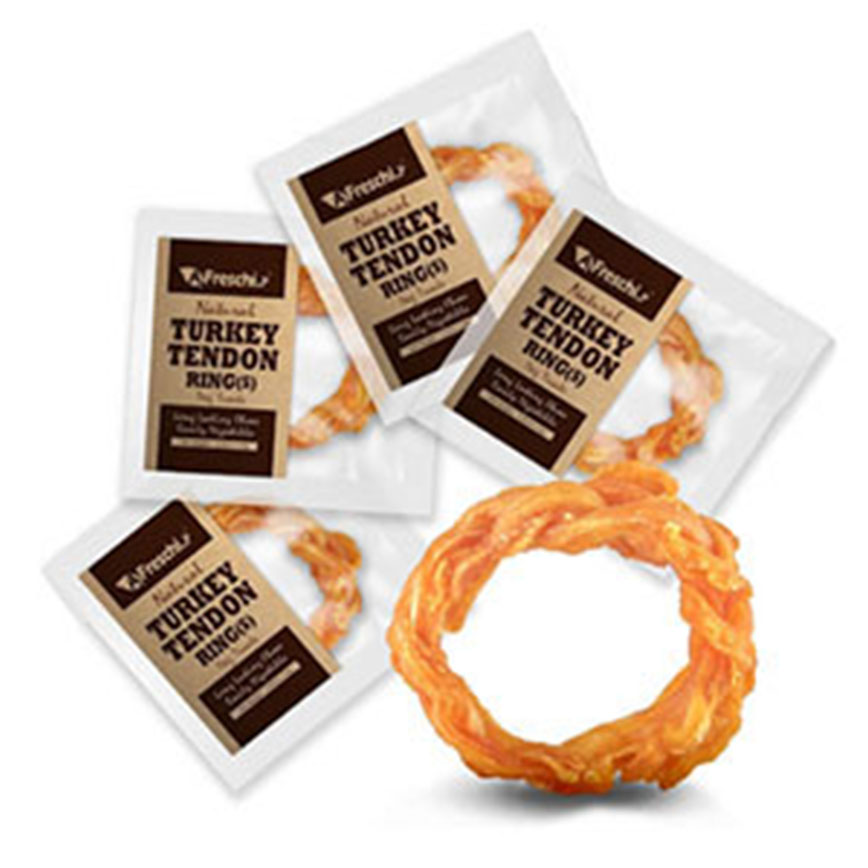 A Freschi Srl 狗零食 Natural Turkey 天然火雞筋甜甜圈 L (犬用) (TTR05H)