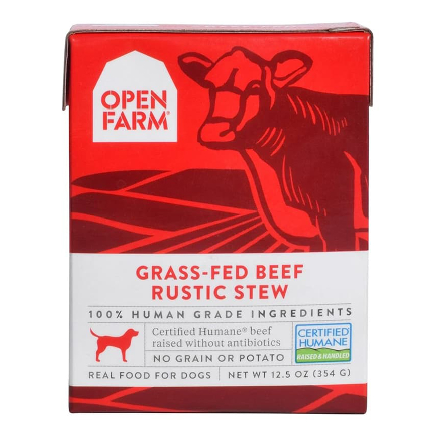Open Farm 狗濕糧 燉肉配方 草飼牛 12.5oz (OFD-ST-B)