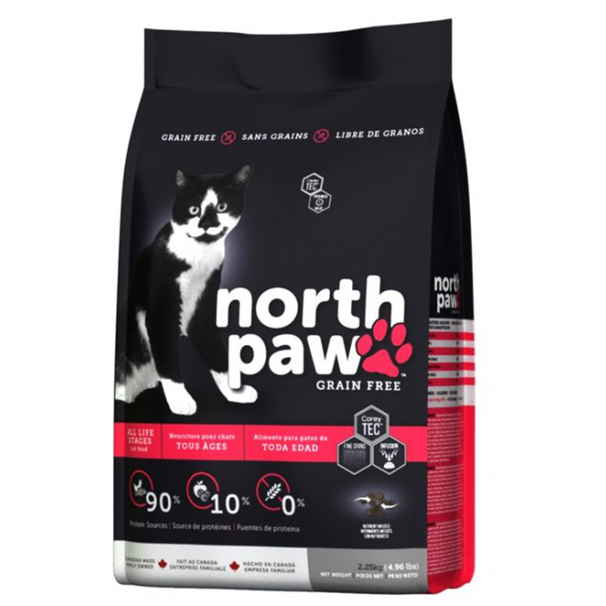 North Paw 貓糧 無穀物全貓配方 雞肉+海魚 2.25kg (NPCAT2)
