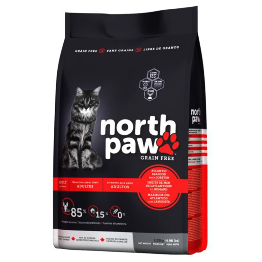 North Paw 貓糧 無穀物成貓配方 海魚+龍蝦 2.25kg (NPCLB2)
