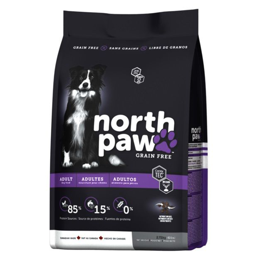 North Paw 狗糧 無穀物成犬配方 雞肉+鯡魚 11.4kg (NPADL11)