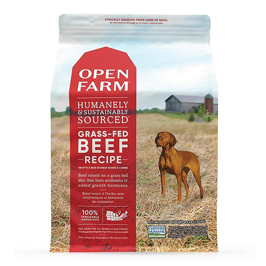 Open Farm 無穀物狗糧 草飼牛肉 4lb (OFBF-4D) (新包裝)