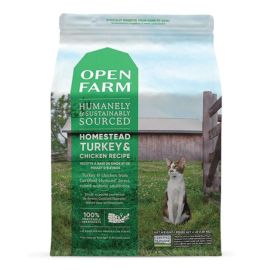 Open Farm 無穀物貓糧 火雞+走地雞 4lb (OFTC-4C)