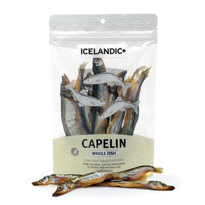 Icelandic+ 狗小食 冰島原條多春魚 2.5oz (ICEWF)