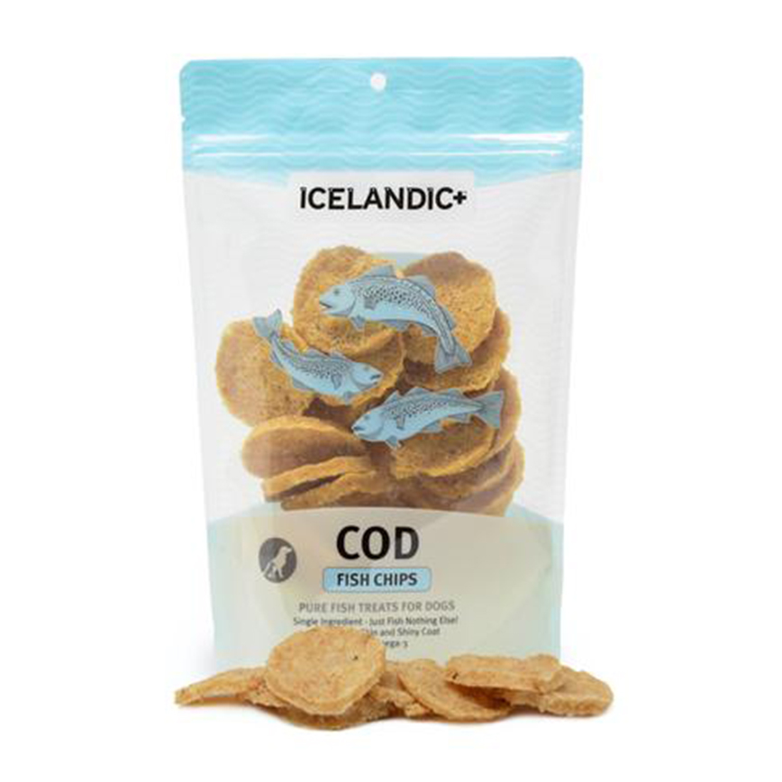 Icelandic+ 狗小食 冰島鱈魚片 2.5oz (ICECD)