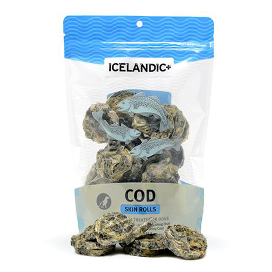 Icelandic+ 狗小食 冰島鱈魚皮 3oz (ICECS)