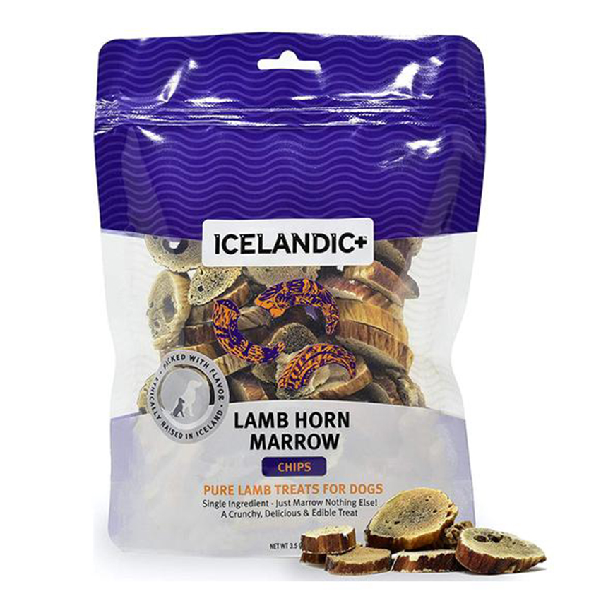 Icelandic+ 狗潔齒小食 冰島羊角脆片 4.5oz (ICELC)