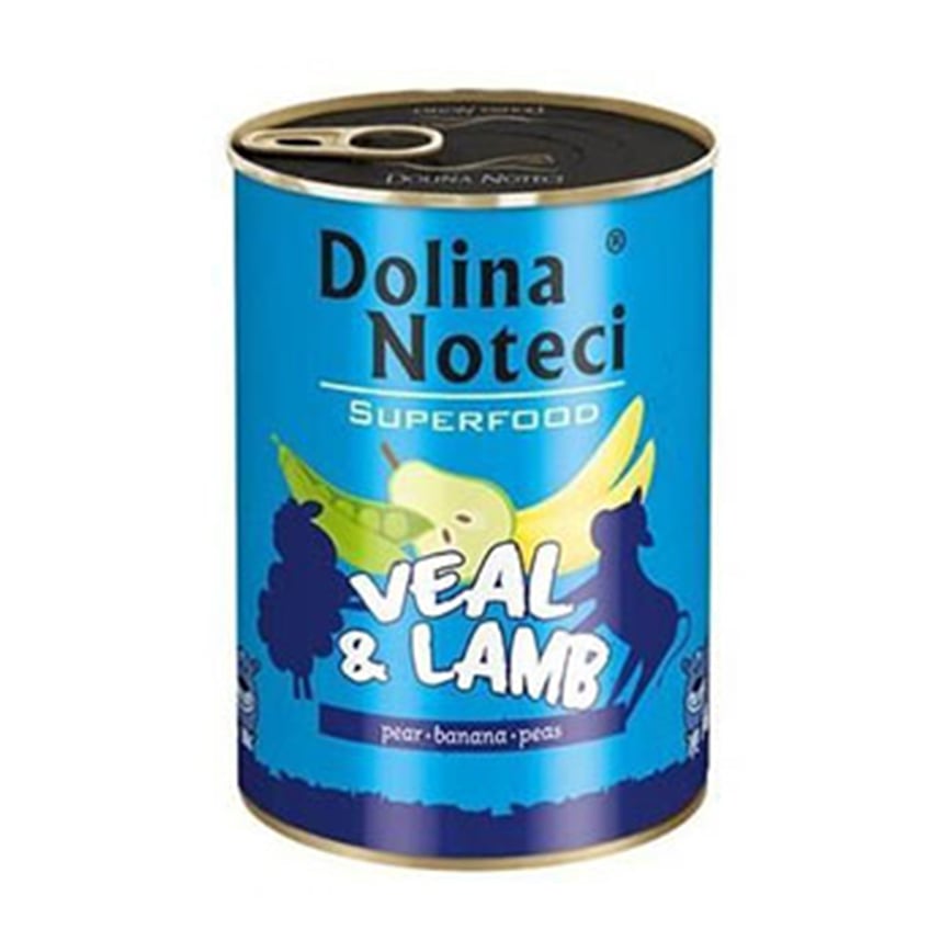 Dolina Noteci 狗罐頭 牛仔肉+羊 400g (DVL400)