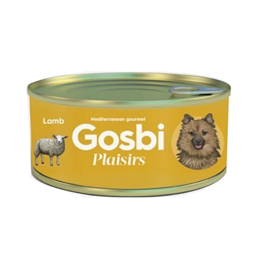 Gosbi Plaisirs 無穀物狗罐頭 羊肉 185g (GPL185)