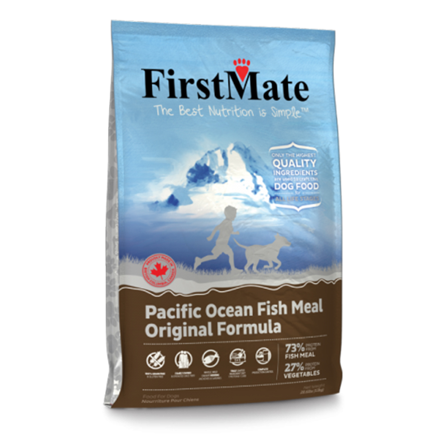 FirstMate 無穀物全犬糧 太平洋海魚(細粒) 13kg (28.6lb) (TBS)