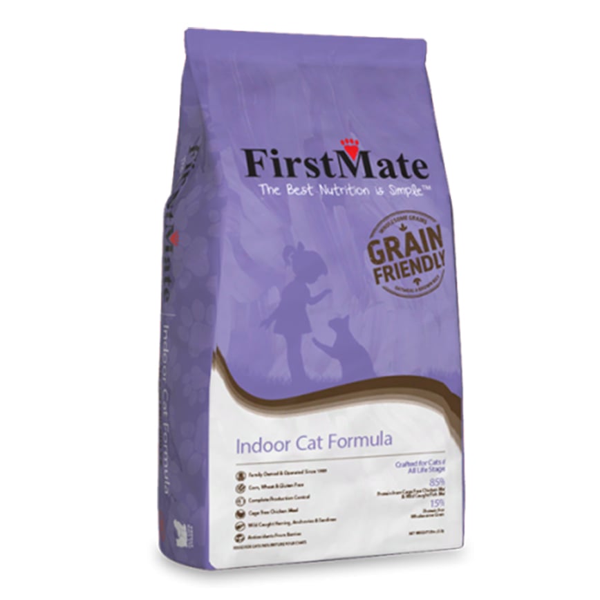 FirstMate 貓糧 優穀系列 室內貓配方糧 2.3kg (5lb)