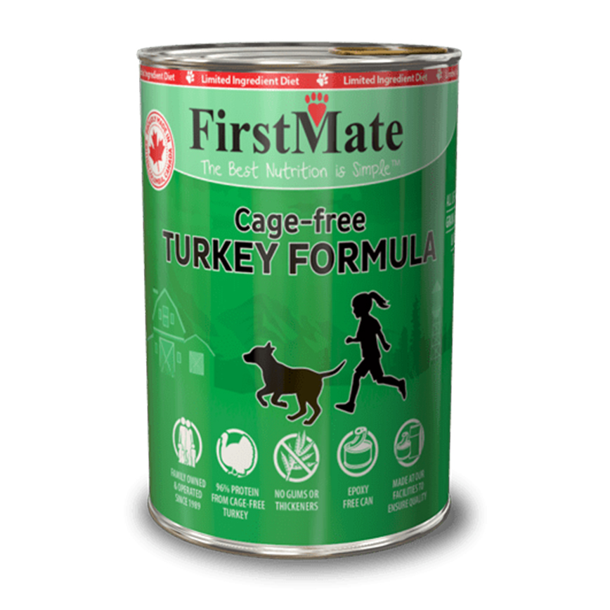 FirstMate 狗罐頭 無穀物走地火雞 345g 圖 2