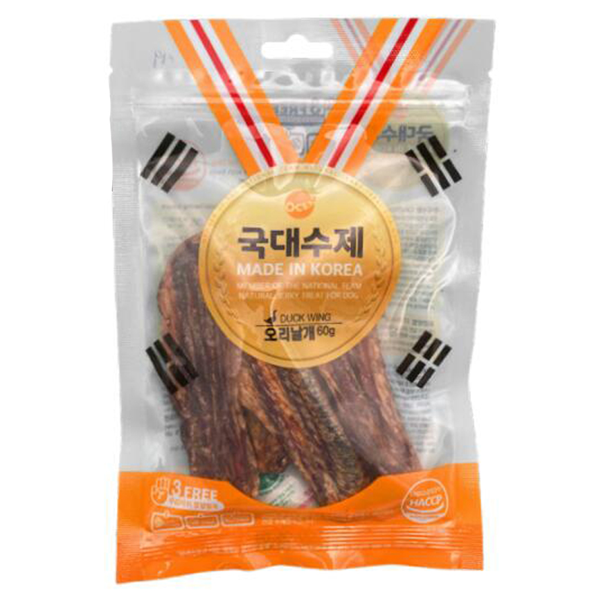 韓國風乾健康天然 狗小食 鴨翼 60g (N-019) (停售)