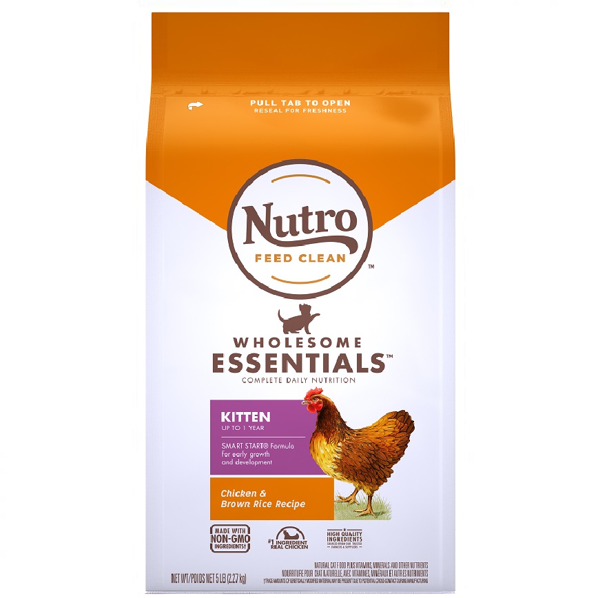 Nutro 幼貓糧 雞肉及糙米 5lb (10214853)