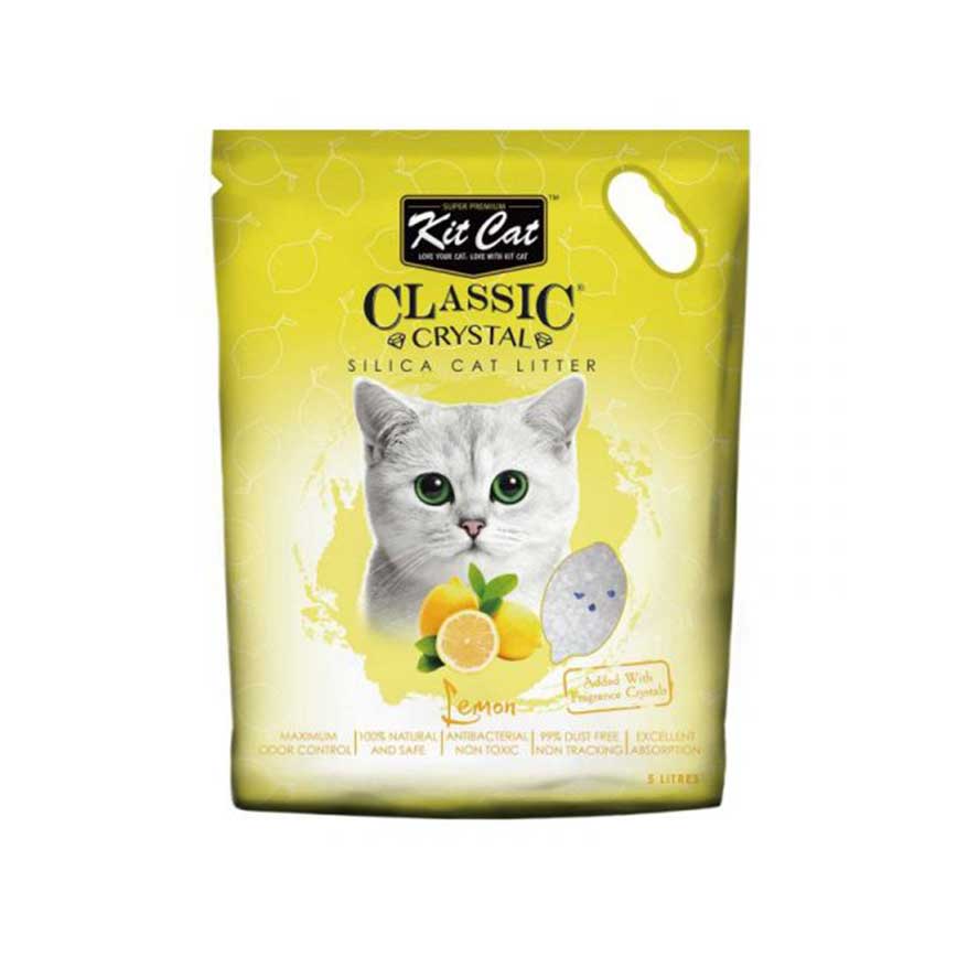 Kit Cat 天然 水晶貓砂 檸檬香味 5L (KC-101)