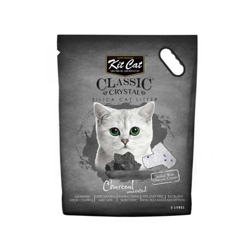 Kit Cat 天然 水晶貓砂 竹炭味 5L (KC-108)
