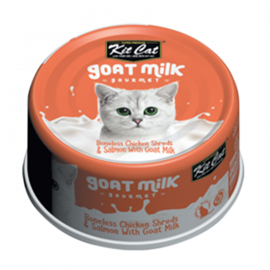 Kit Cat 羊奶貓罐頭 雞肉+三文魚 70g (KC-2234)