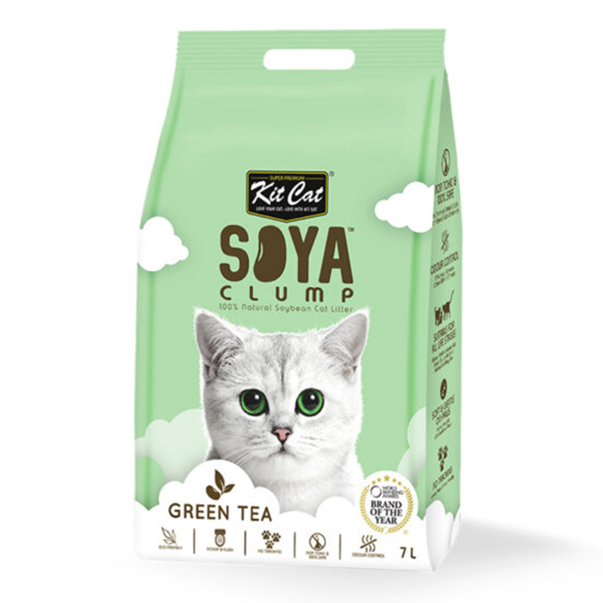 Kit Cat 豆腐貓砂 綠茶 7L (KC-9347)