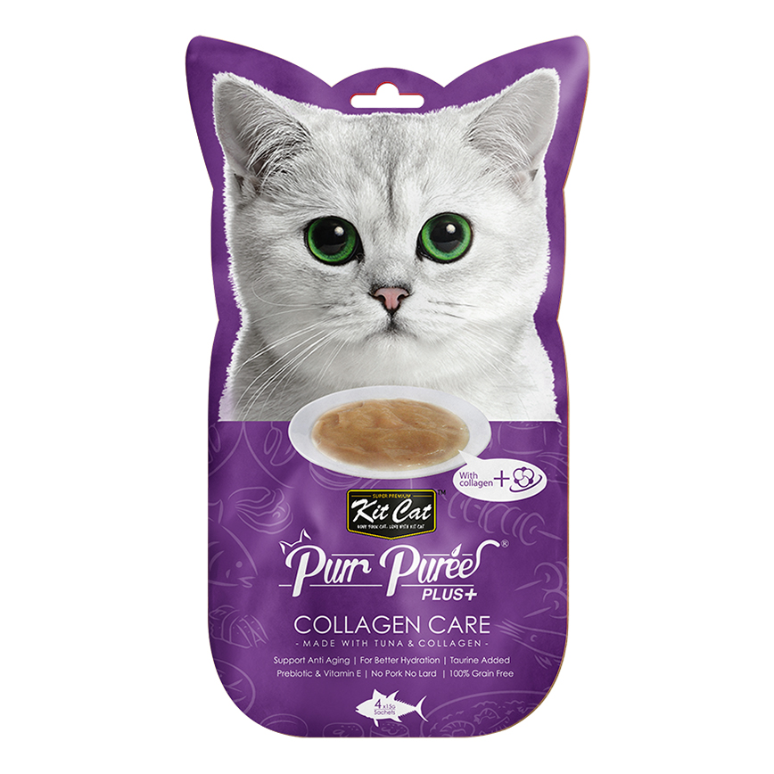 Kit Cat Purr Puree Plus 養生魚肉醬 膠原蛋白 60g (KC-3277)