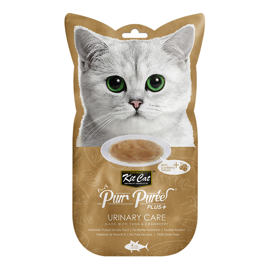 Kit Cat Purr Puree Plus 養生魚肉醬 尿道護理 60g (KC-3253)
