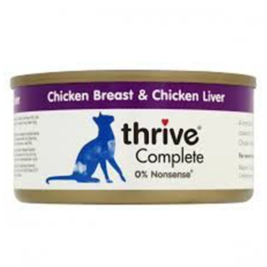Thrive 貓罐頭 脆樂芙 雞+雞肝 75g (紫色) (T_C_C_CL)