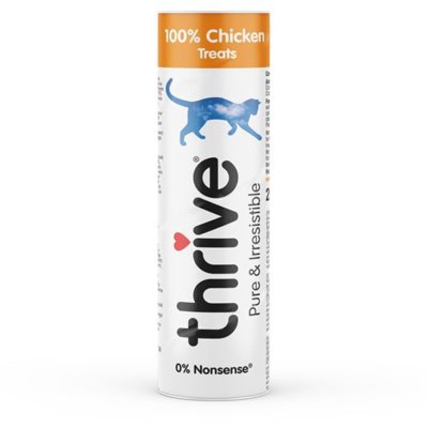 Thrive 貓狗零食 脆樂芙 冷凍脫水小食 雞胸肉 Freeze Dried Chicken 25g (貓犬用) (T_C_C)