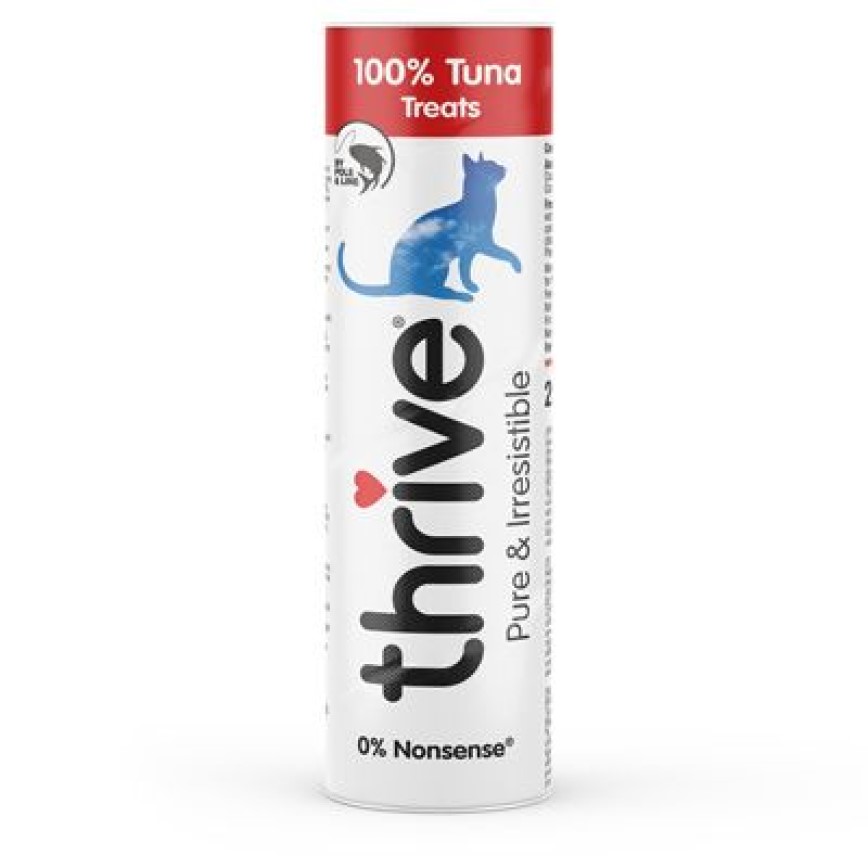 Thrive 貓狗零食 脆樂芙 冷凍脫水小食 吞拿魚 Freeze Dried Tuna 25g (貓犬用) (T_C_T)