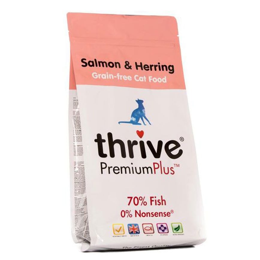 Thrive 貓糧 脆樂芙 無穀物貓糧 三文魚+喜靈魚 1.5kg (T_CF_SH)