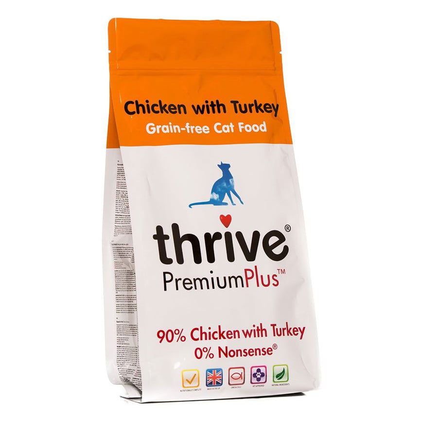 Thrive 貓糧 脆樂芙 無穀物貓糧 鮮火雞肉 1.5kg (T_CF_CT)