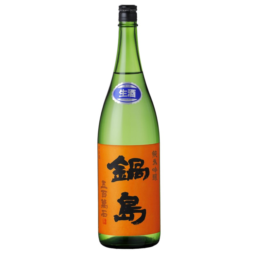 富久千代酒造 鍋島 純米吟釀 五百萬石 生酒 1.8L (橙)