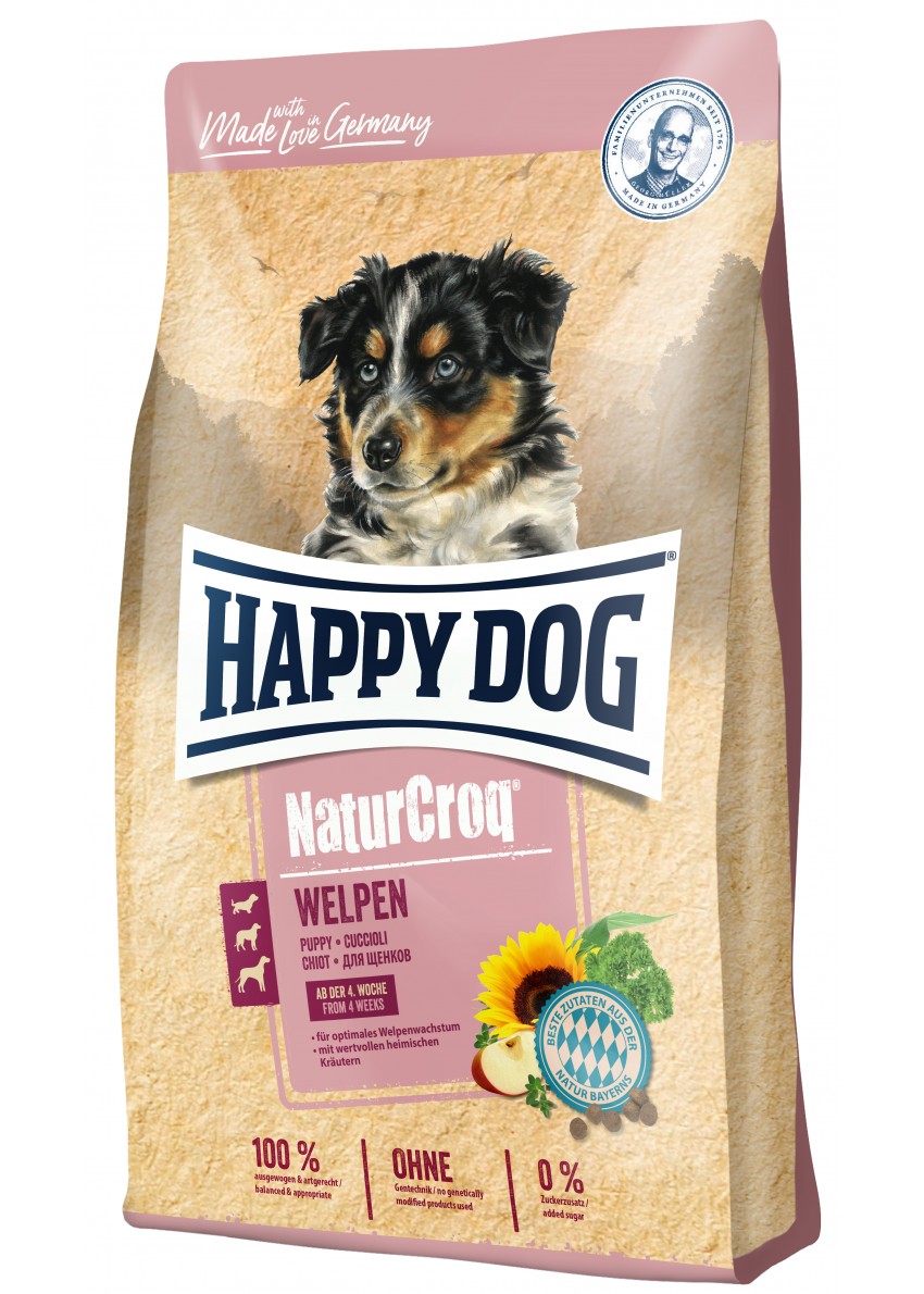 Happy Dog Naturcroq 幼犬配方 NaturCroq Welpen 1kg (60516) (賞味期限 2021.05.30)