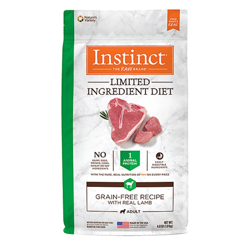 Instinct 狗糧 無穀物單一蛋白系列 羊肉 4lb (658436)
