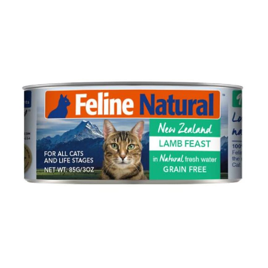 Feline Natural 主食貓罐頭 羊肉盛宴 Lamb Feast 85g