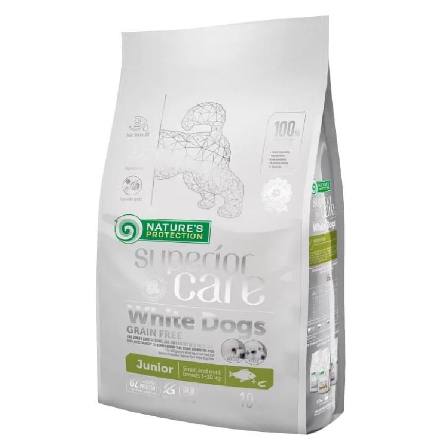 Nature's Protection 狗糧 去淚痕美毛 低敏白魚 小型幼犬 1.5kg (WDWJ291.5)