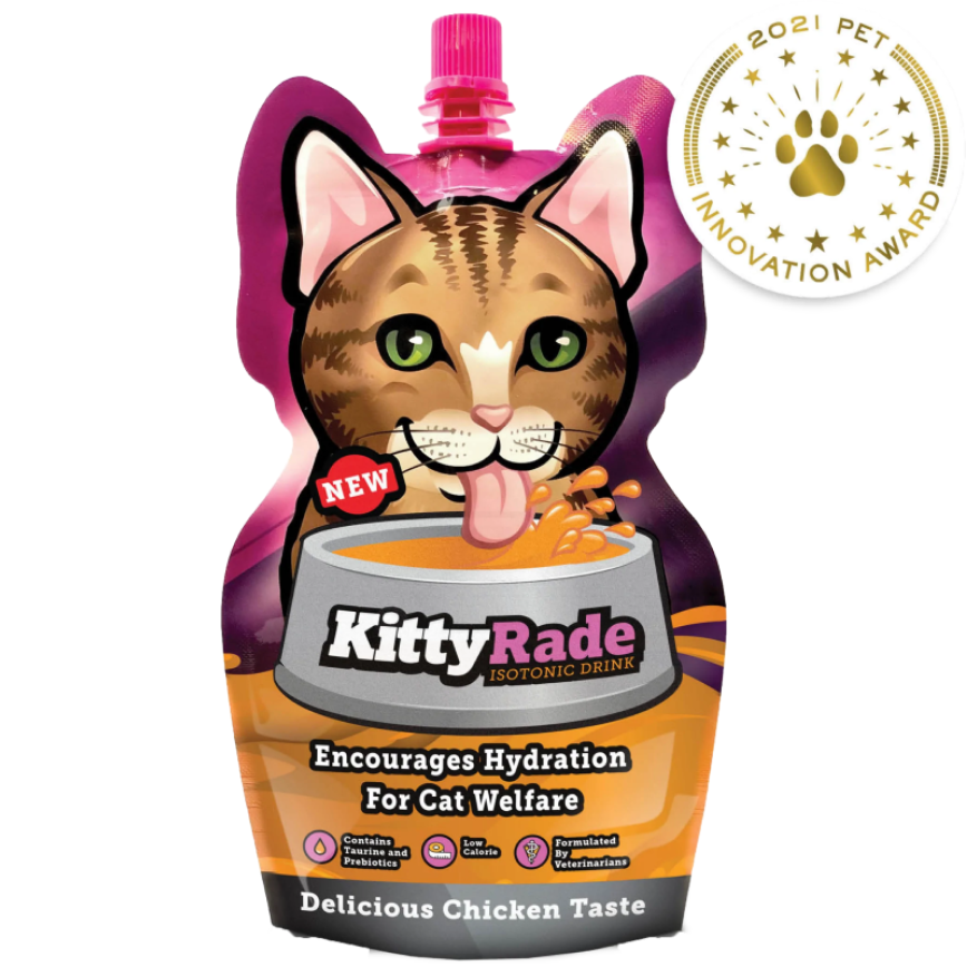 KittyRade 貓貓專屬等滲補水飲料 雞肉味 250ml (貓用) (KR250C)