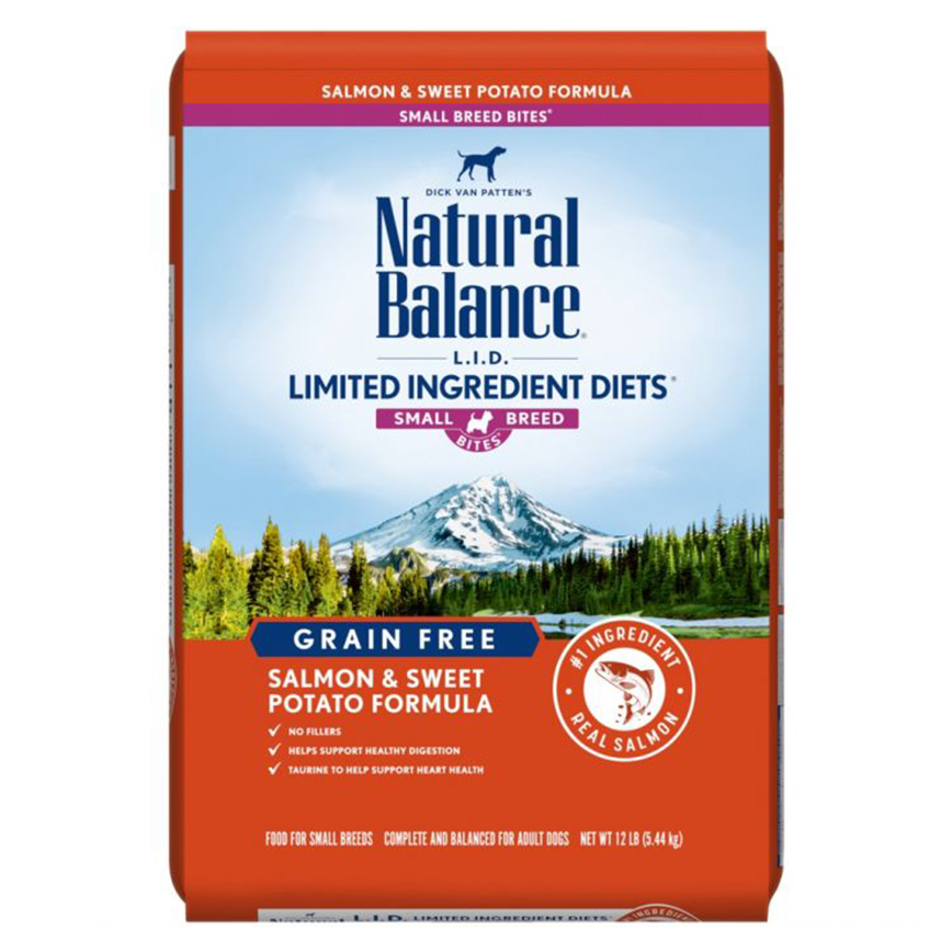 Natural Balance 狗糧 L.I.D. 無穀系 三文魚甜薯 成犬配方 細粒 4lb (77805) (停售)