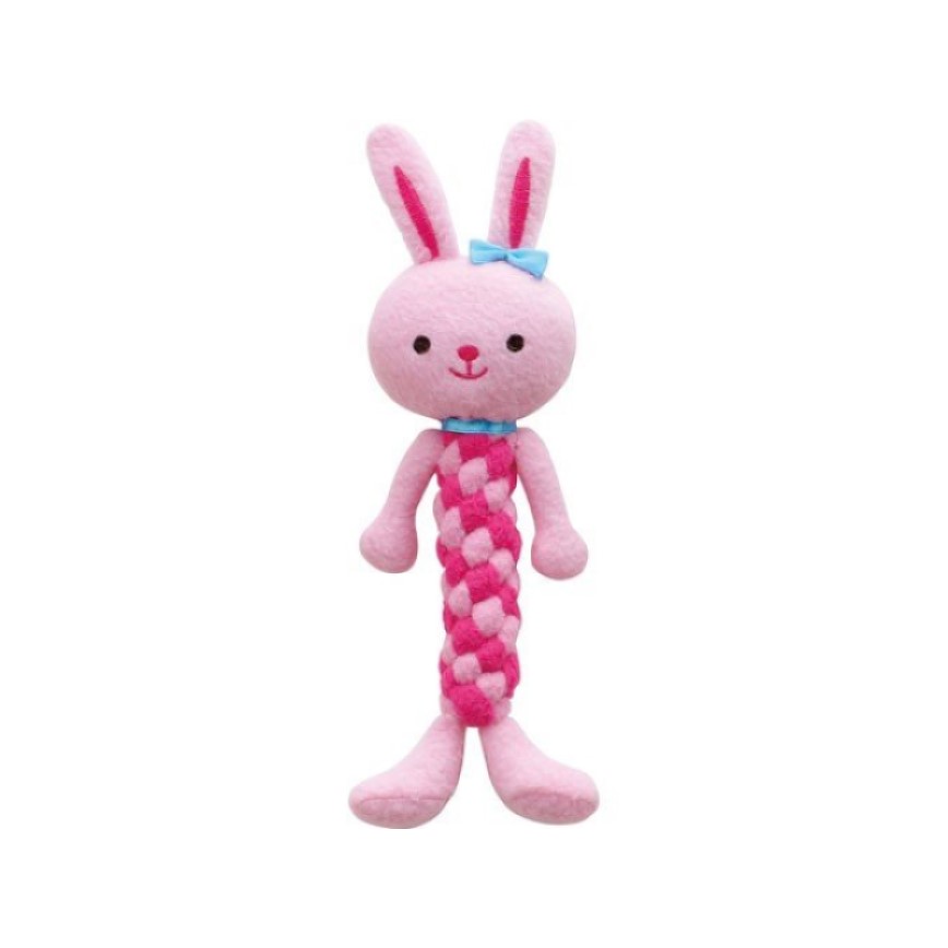 日本Bonbi ILOVEPETS Dental Animal 嚴選狗狗護齒玩具 兔兔