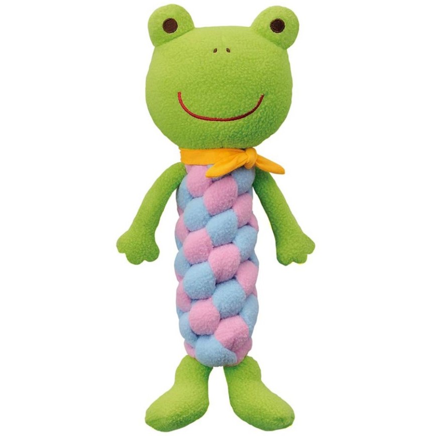 日本Bonbi ILOVEPETS Dental Animal 嚴選狗狗護齒玩具 青蛙